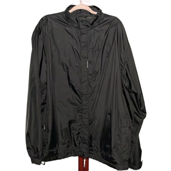 Walter Hagen Men’s Black Windbreaker Lightweight Waterproof Jacket (Size: XL) - Picture 3 of 12